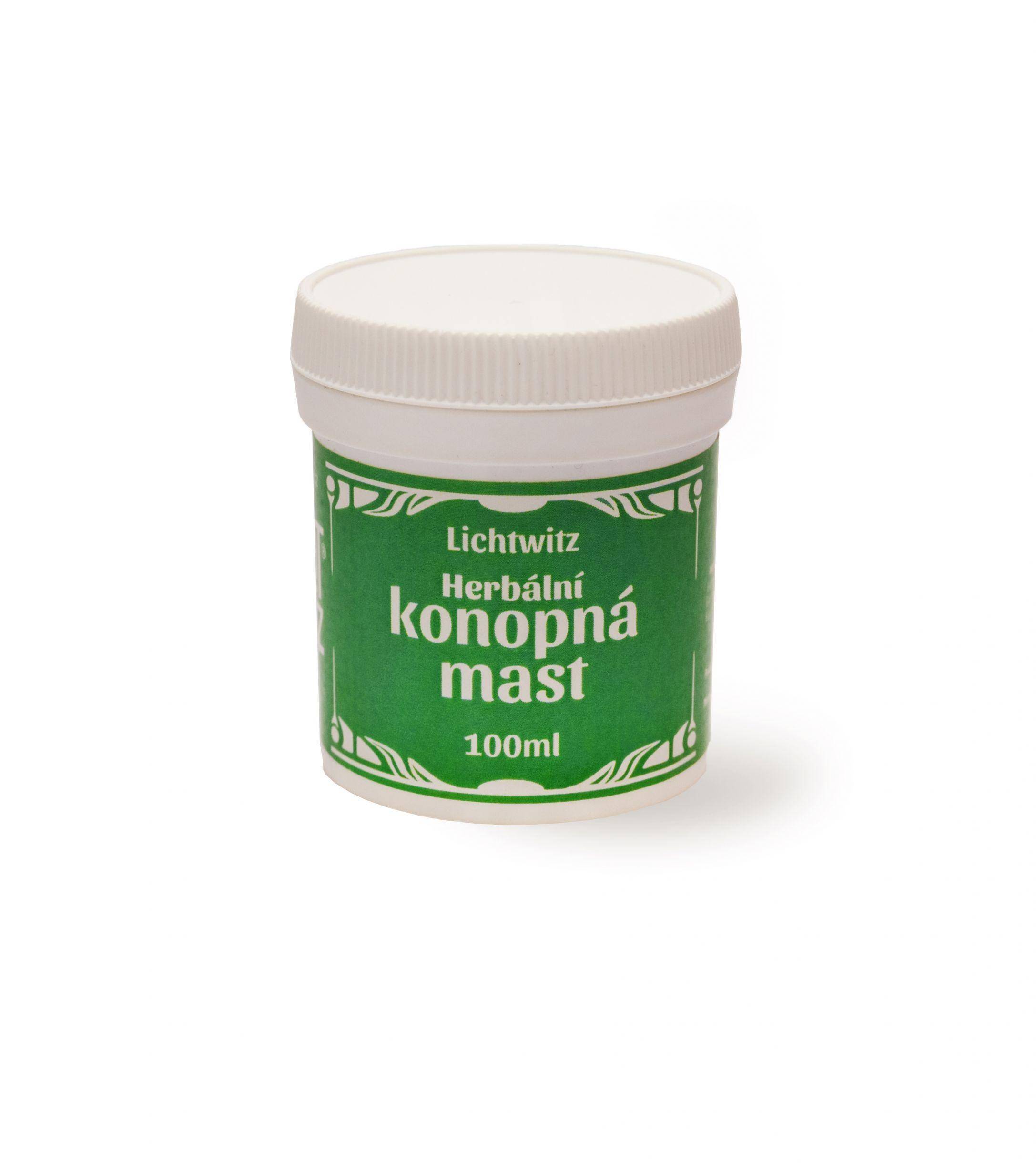 Herbální konopná mast 100ml