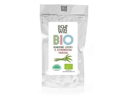 BIO Konopné lístky s citrónovou trávou 30g