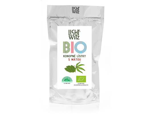 BIO Konopné lístky s mátou 30g