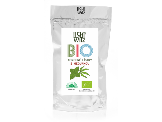 BIO Konopné lístky s meduňkou 30g