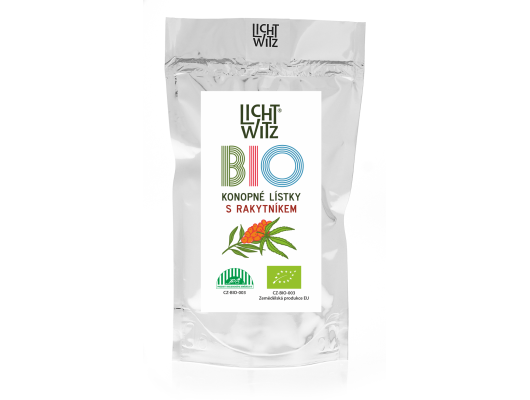 BIO Konopné lístky s rakytníkem 30g