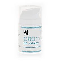 Chladivý gel s kostivalem mentolem a CBD 50g