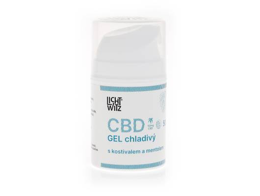 Chladivý gel s kostivalem mentolem a CBD 50g